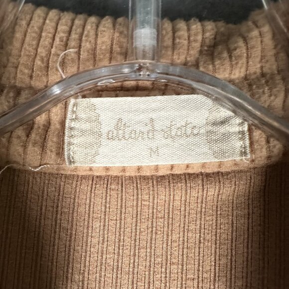 Altar'd State Sweater Womens Medium Ribbed Long Sleeve Collared Pullover Top - Picture 3 of 8